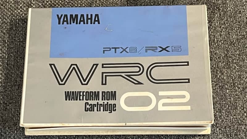 Yamaha PT8X / RX5 WRC 02 - Waveform Rom Cartridge - Jazz Fusion Expansion Sounds