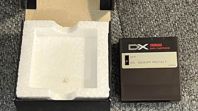 Yamaha DX7 Data RAM Cartridge