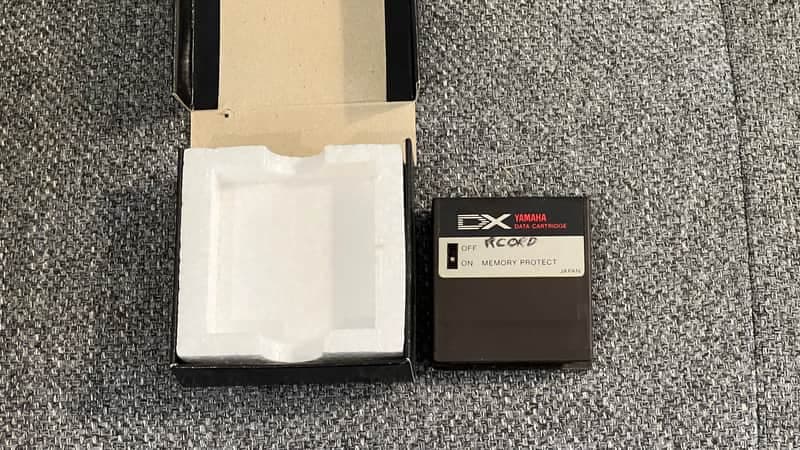 Yamaha DX7 Data RAM Cartridge